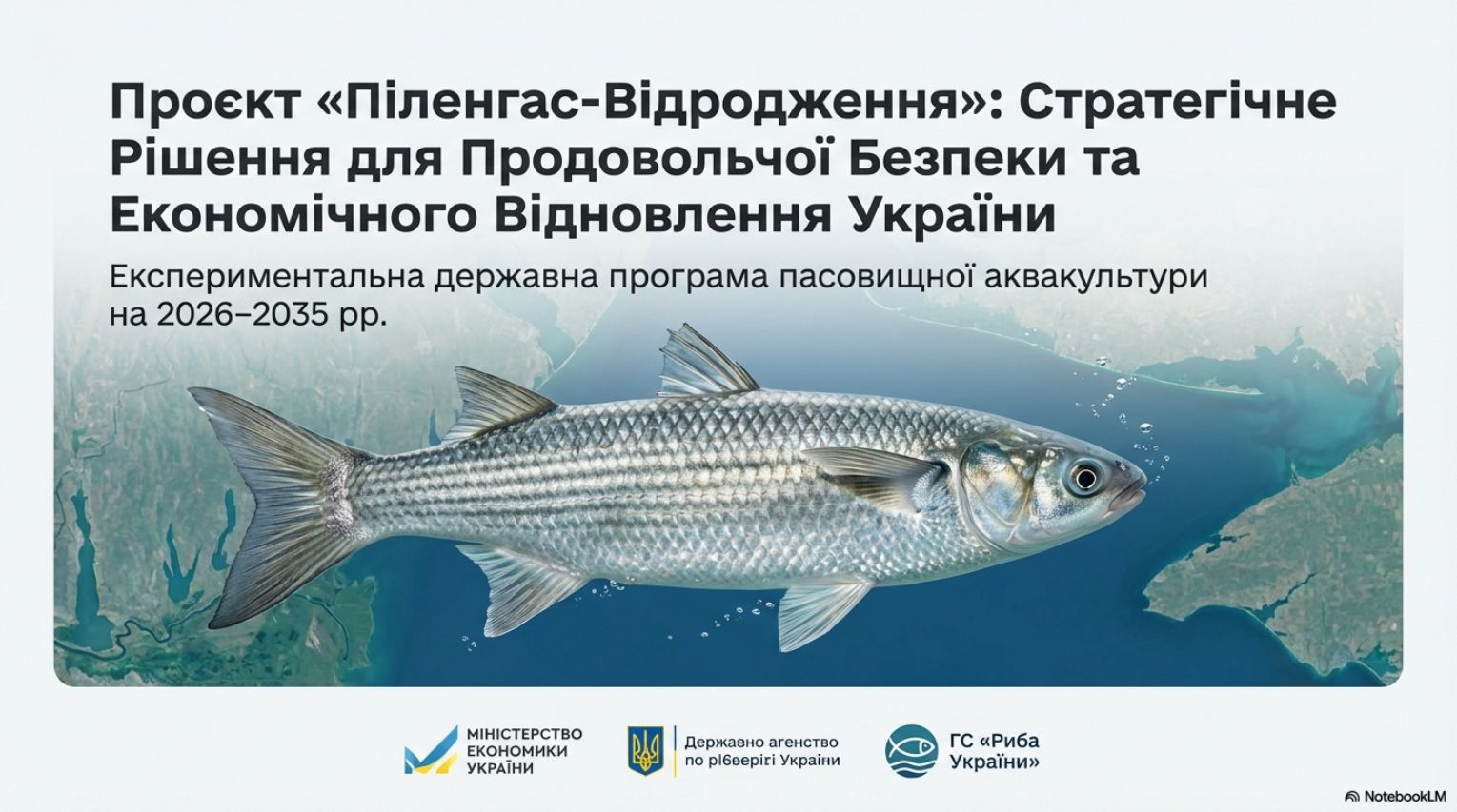 «Золото» чорноморських лиманів: Як замінити імпорт та врятувати екологію Півдня. Презентація програми «Піленгас-Відродження»