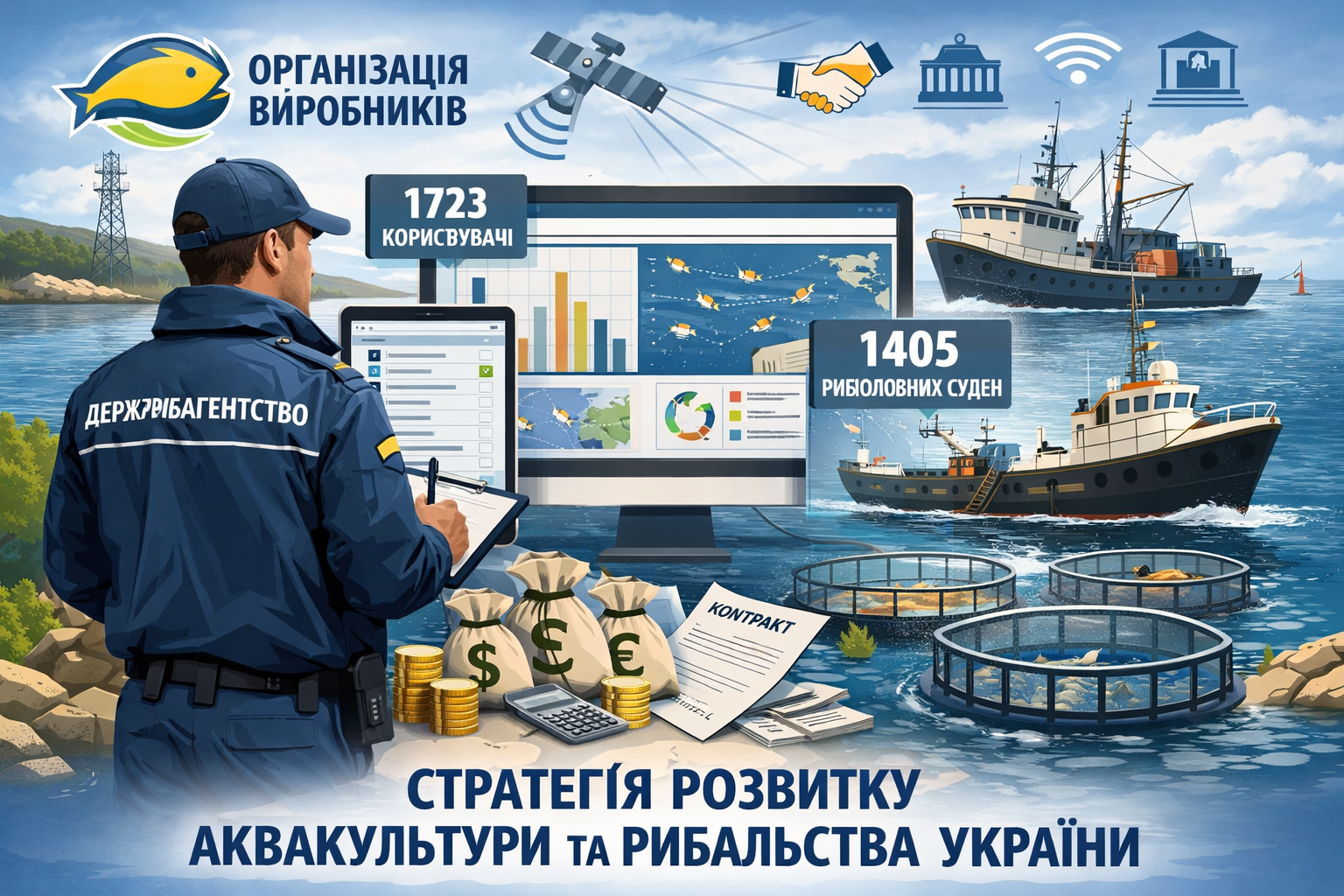 Організації виробників, рибне господарство України, реформа рибної галузі, ГС Риба України, євроінтеграційний законопроєкт,